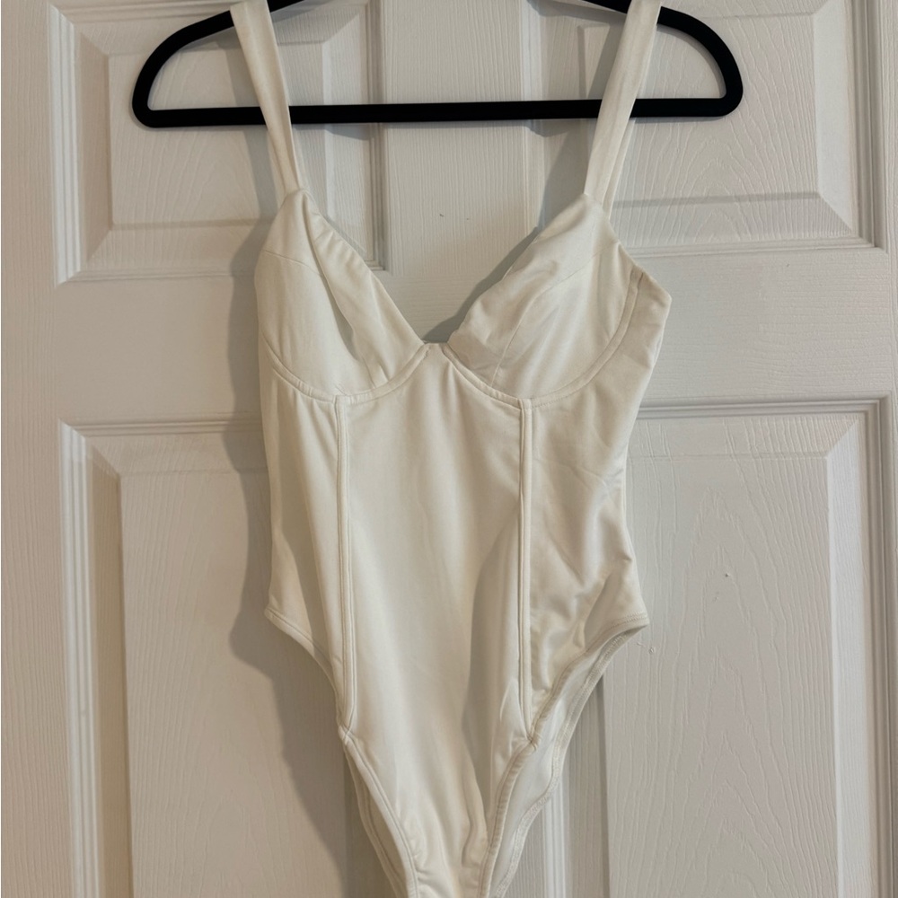 Princess Polly Cream Bodysuit